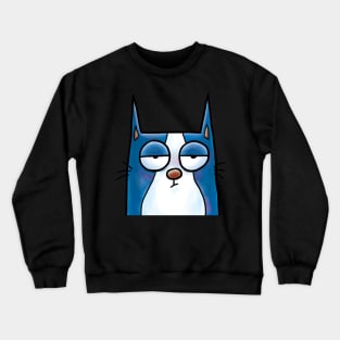 Bored Cat Crewneck Sweatshirt